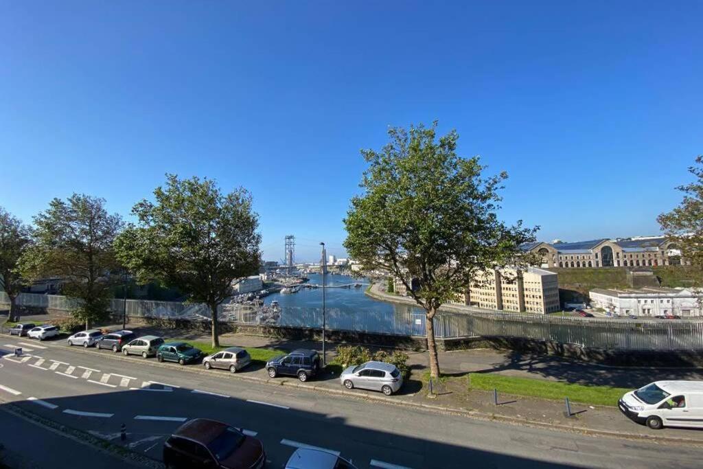 بريست Milin : Appt 2 Ch Vue Sur Mer, Lumineux - Centre-Ville, Proche Facs, Telepherique Et Arsenal. المظهر الخارجي الصورة